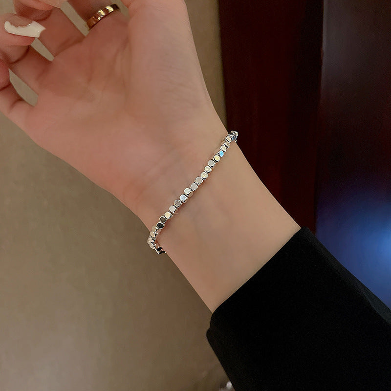 ブレスレット 腕輪 おしゃれ きれい シンプル レディース アクセサリー ファッション273銀