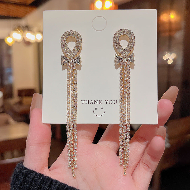 チェーンピアス K18 ピアス ロングアメリカンピアス アクセサリー626金