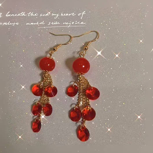 チェーンピアス K18 ピアス ロングアメリカンピアス アクセサリー金と銀色